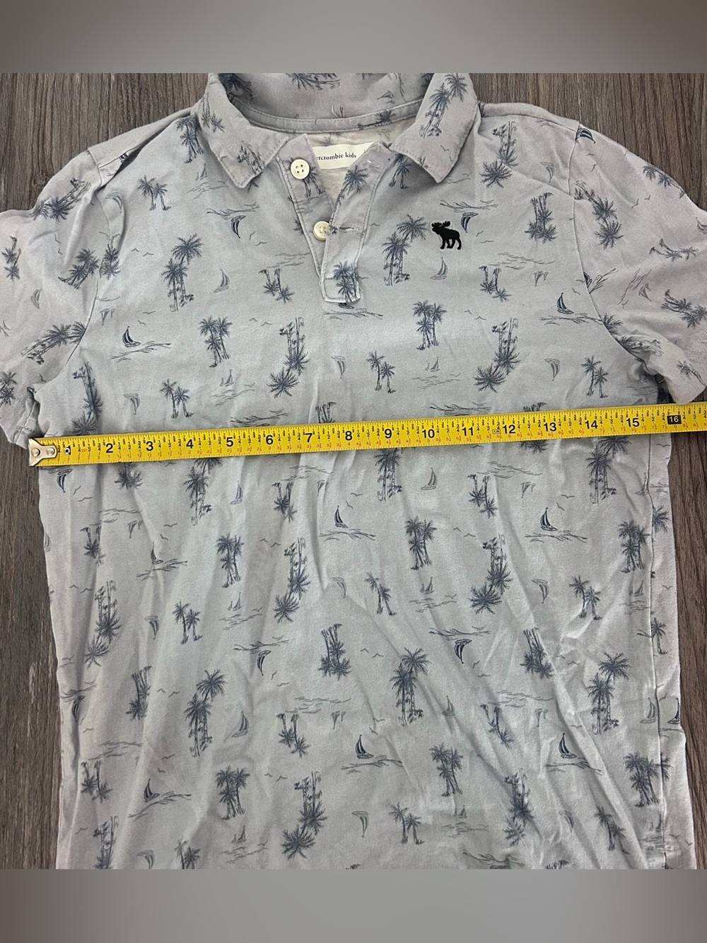 Abercrombie Kids Boys Polo Shirt 11/12 - Picture 4 of 5